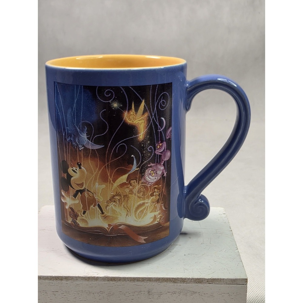 Disney 75 Years Of Love And laughter Mickey Dumbo Tinkerbell Coffee Cup Mug